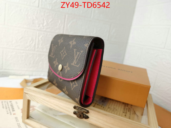 LV Bags(4A)-Wallet,we provide top cheap aaaaa ,ID: TD6542,$: 49USD