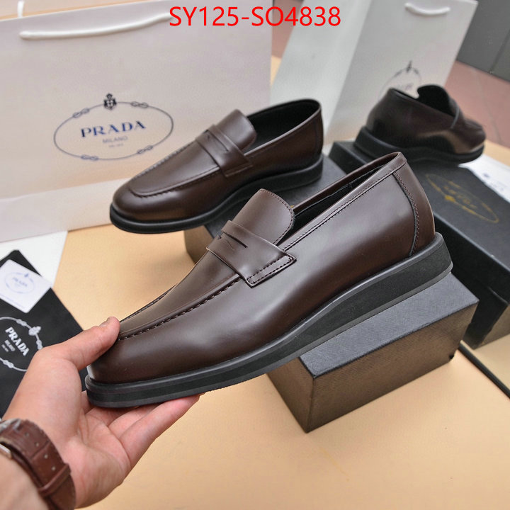 Men Shoes-Prada,top , ID: SO4838,$: 125USD