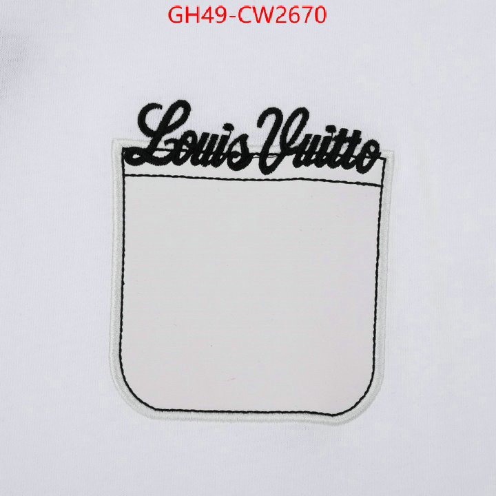 Clothing-LV,best replica new style , ID: CW2670,$: 49USD