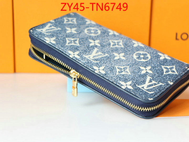 LV Bags(4A)-Wallet,ID: TN6749,$: 45USD