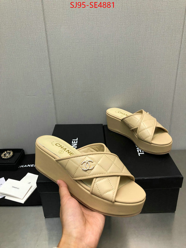 Women Shoes-Chanel,what's the best to buy replica , ID: SE4881,$: 95USD