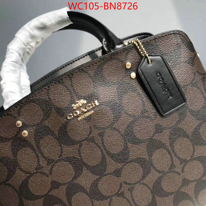 Coach Bags(4A)-Handbag-,luxury fashion replica designers ,ID: BN8726,$: 105USD