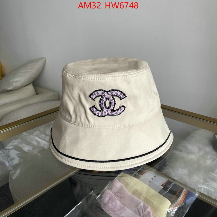 Cap (Hat)-Chanel,buy best quality replica , ID: HW6748,$: 32USD