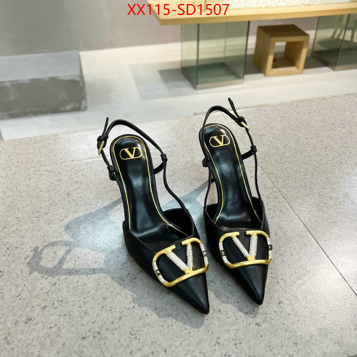 Women Shoes-Valentino,luxury fake , ID: SD1507,$: 115USD