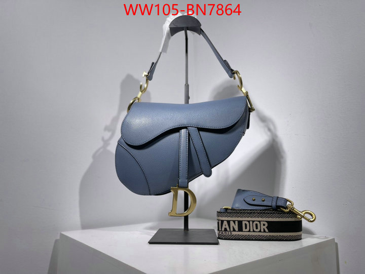 Dior Bags(4A)-Saddle-,ID: BN7864,$: 105USD