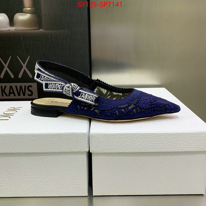 Women Shoes-Dior,aaaaa+ replica , ID: SP7141,$: 125USD