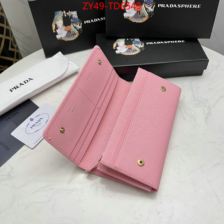 Prada Bags(4A)-Wallet,1:1 replica ,ID: TD6549,$: 49USD