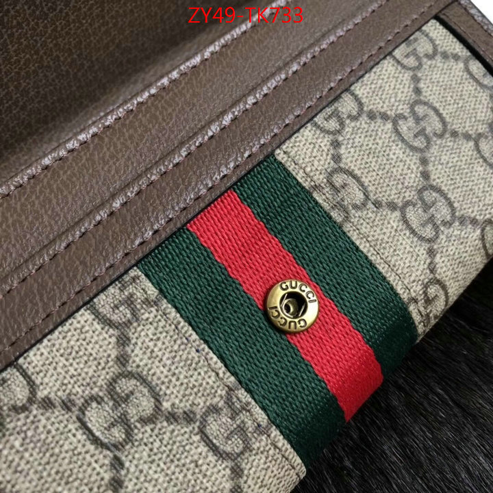 Gucci Bags(4A)-Wallet-,ID: TK733,$:49USD