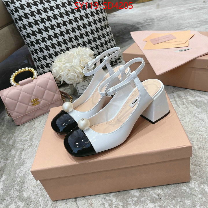 Women Shoes-Miu Miu,replica sale online , ID: SD4205,$: 119USD