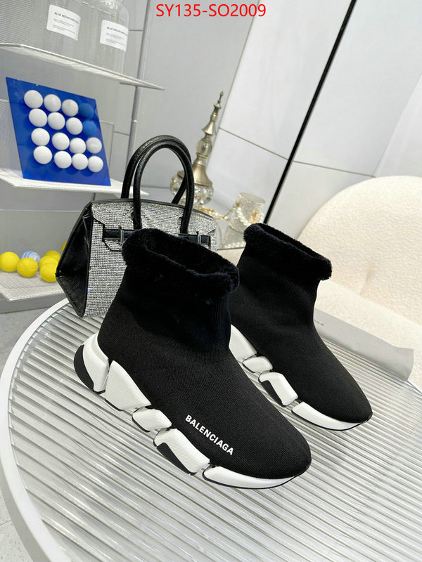 Women Shoes-Balenciaga,aaaaa customize , ID: SO2009,$: 135USD