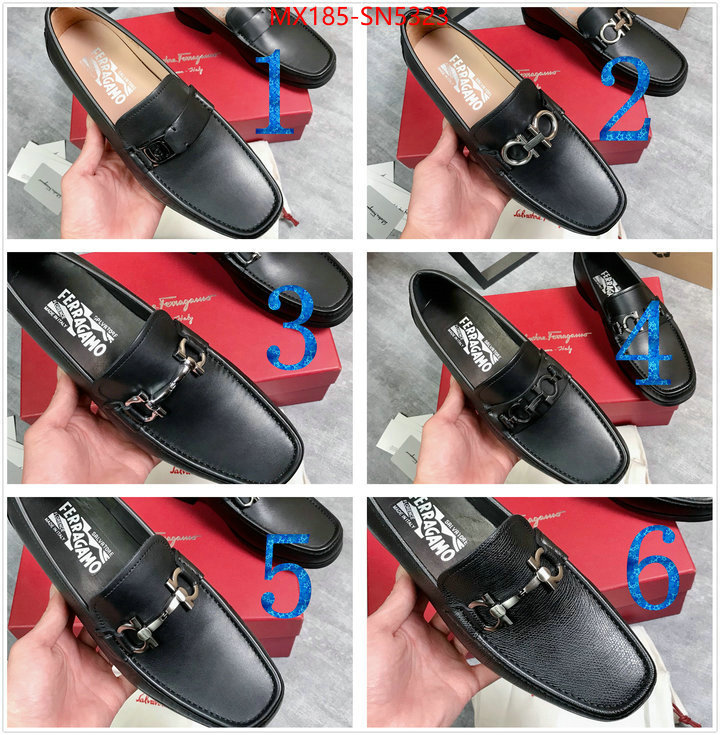 Men shoes-Ferragamo,top quality fake , ID: SN5323,$: 185USD