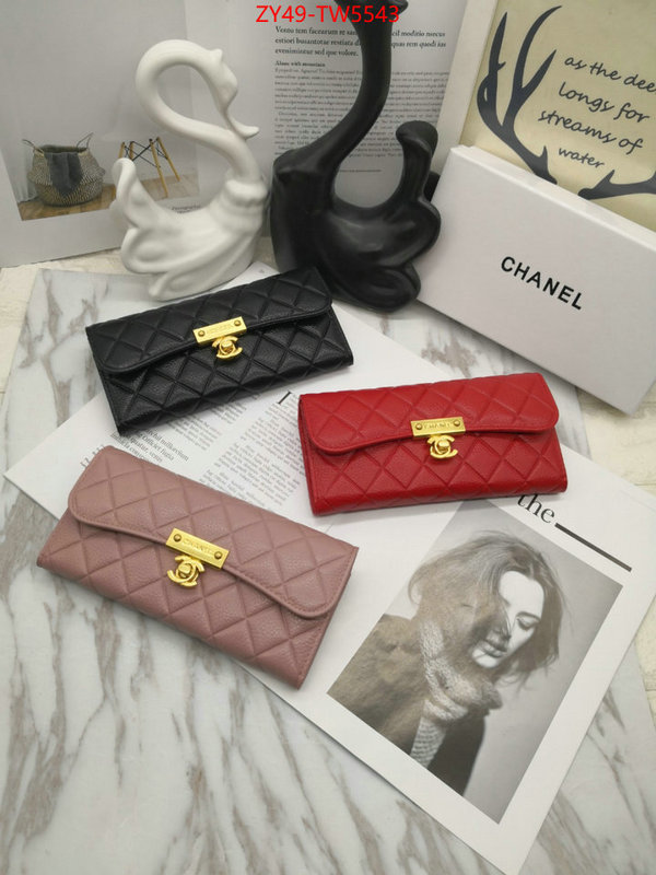 Chanel Bags(4A)-Wallet-,ID: TW5543,$: 49USD