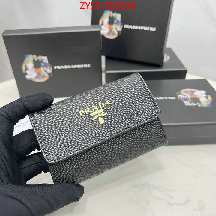 Prada Bags(4A)-Wallet,the best quality replica ,ID: TD9538,$: 55USD