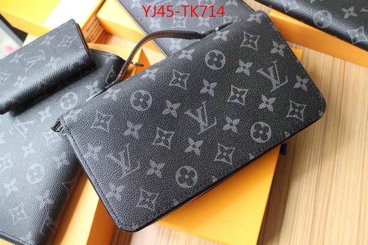 LV Bags(4A)-Wallet,ID: TK714,$:45USD