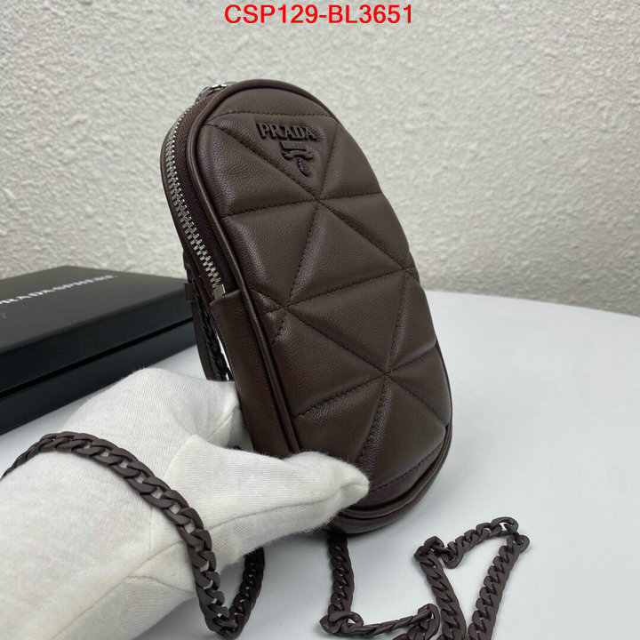 Prada Bags(TOP)-Diagonal-,ID: BL3651,$: 129USD