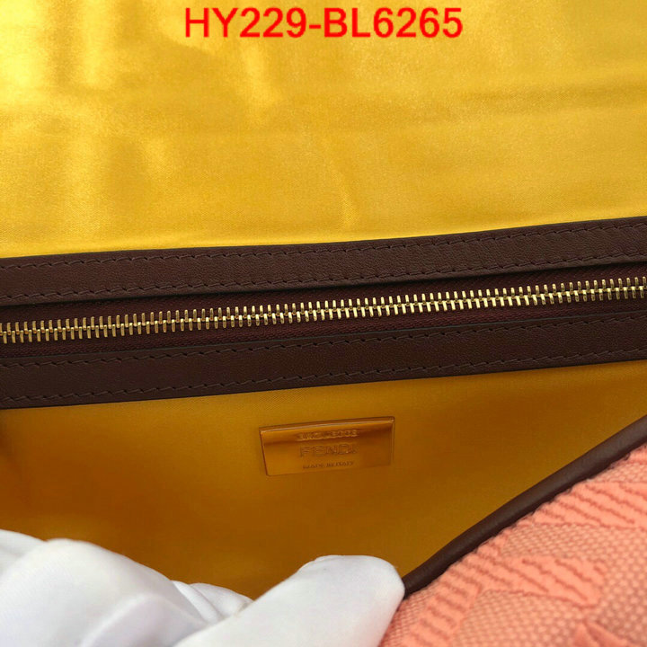 Fendi Bags(TOP)-Baguette,replica 2023 perfect luxury ,ID: BL6265,$: 229USD