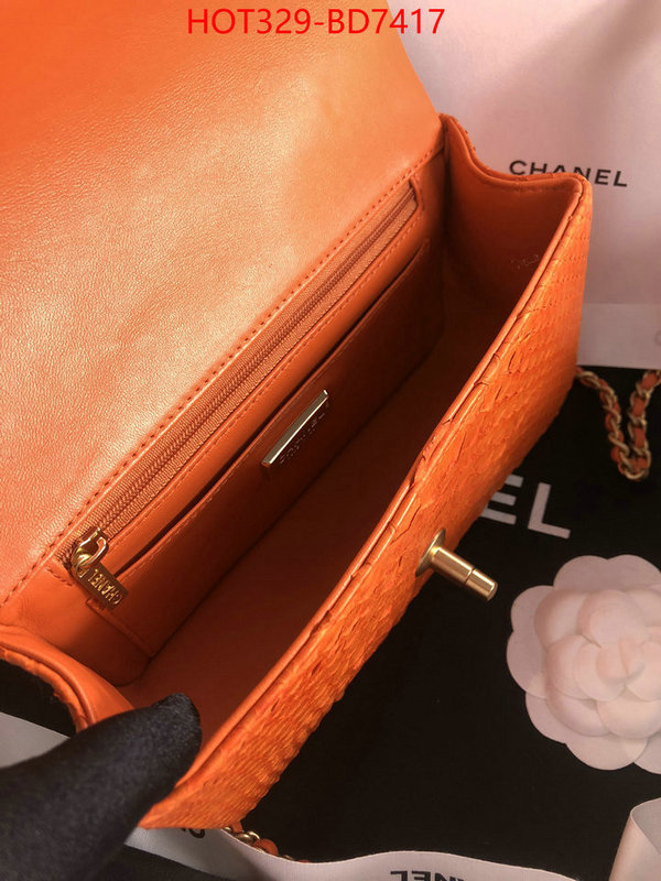 Chanel Bags(TOP)-Diagonal-,ID: BD7417,$: 329USD