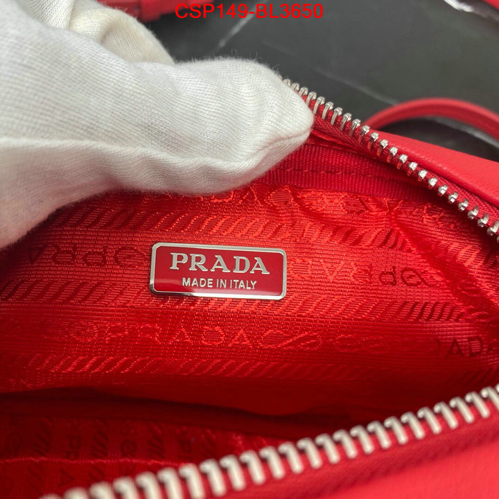 Prada Bags(TOP)-Diagonal-,ID: BL3650,$: 149USD