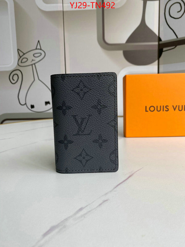 LV Bags(4A)-Wallet,ID: TN492,$: 29USD