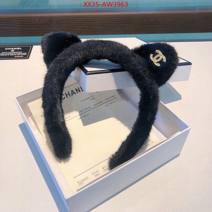 Hair band-Chanel,replica 2023 perfect luxury ,Code: AW3963,$: 35USD