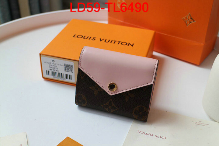 LV Bags(TOP)-Wallet,ID:TL6490,$: 59USD