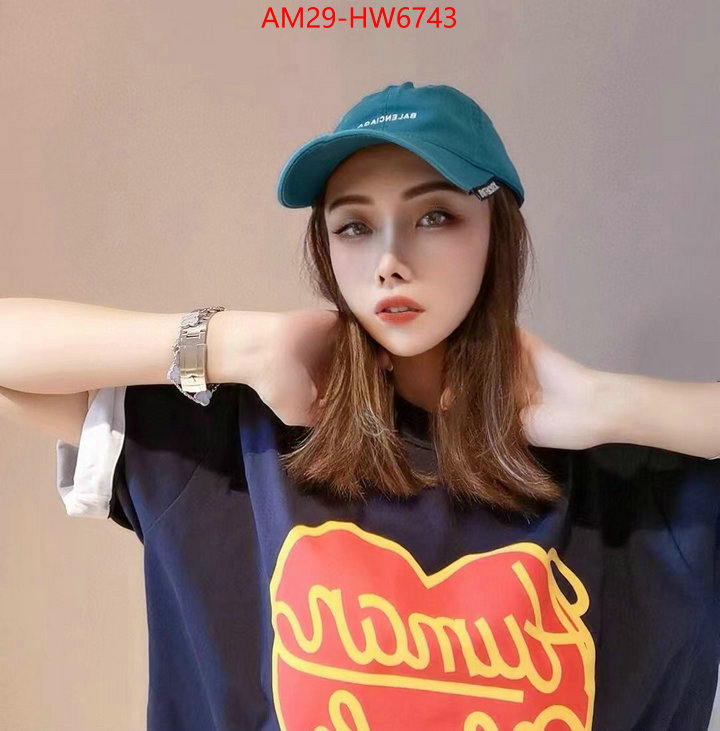 Cap (Hat)-Balenciaga,top quality fake , ID: HW6743,$: 29USD