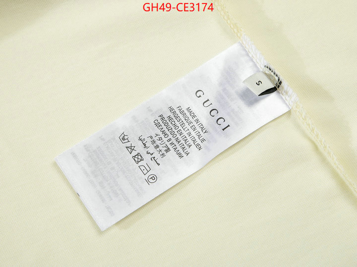 Clothing-Gucci,online china , ID: CE3174,$: 49USD