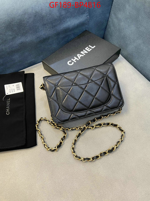 Chanel Bags(TOP)-Diagonal-,ID: BP4816,$: 189USD