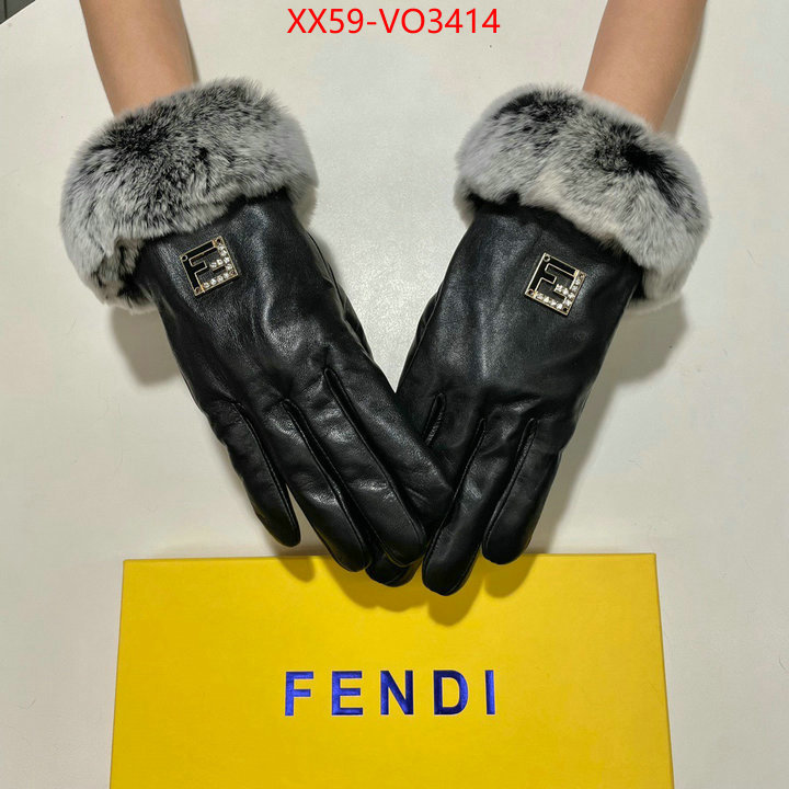 Gloves-Fendi,high quality perfect , ID: VO3414,$: 59USD