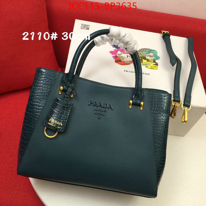 Prada Bags(4A)-Handbag-,1:1 clone ,ID: BP3635,$: 115USD