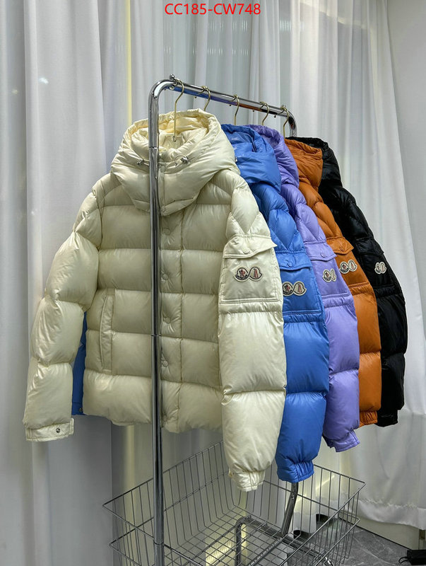 Down jacket Men-Moncler,buy , ID: CW748,$: 185USD