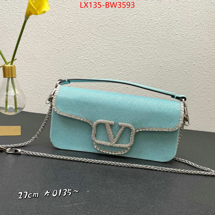 Valentino Bags(4A)-LOC-V Logo ,best designer replica ,ID: BW3593,$: 135USD