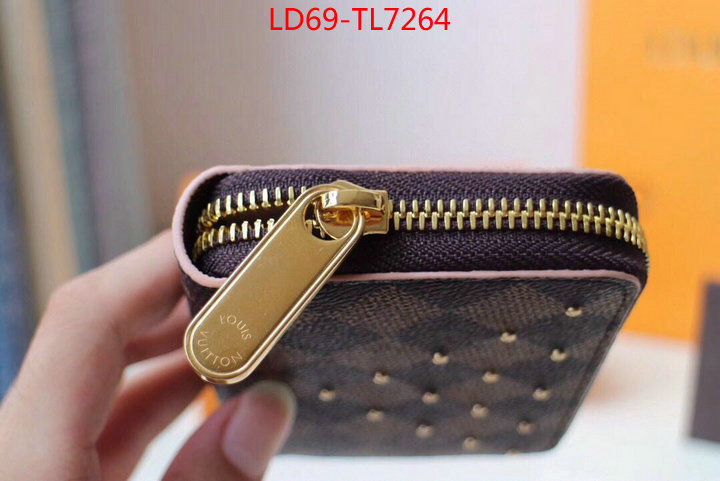 LV Bags(TOP)-Wallet,ID: TL7264,$: 69USD