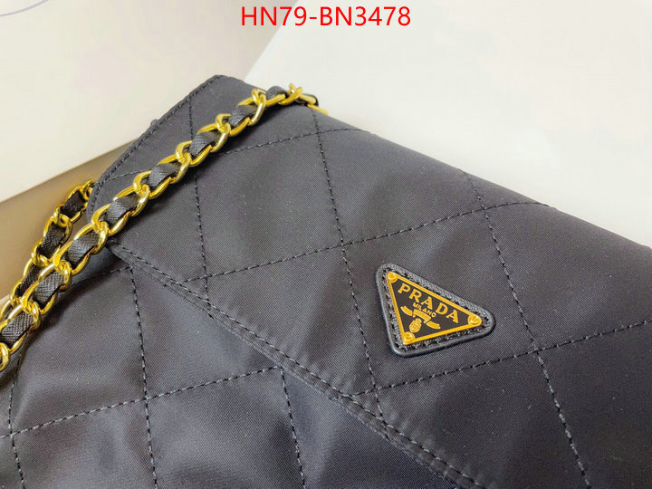 Prada Bags(4A)-Diagonal-,new ,ID: BN3478,$: 79USD