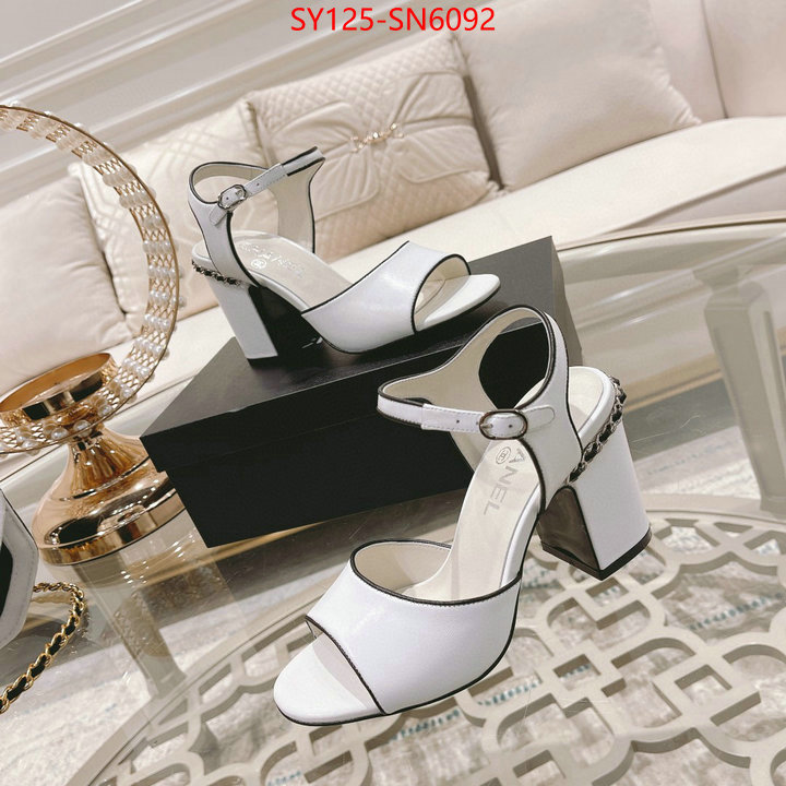 Women Shoes-Chanel,aaaaa class replica , ID: SN6092,$: 125USD