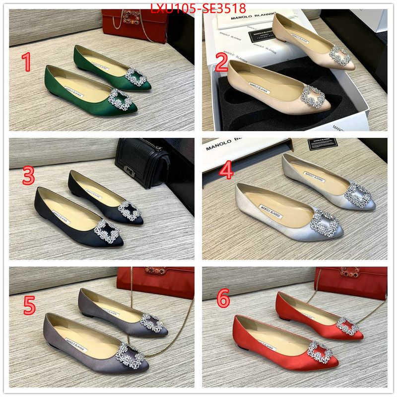 Women Shoes-Manolo Blahnik,top sale ,mirror copy luxury , ID: SE3518,$: 105USD