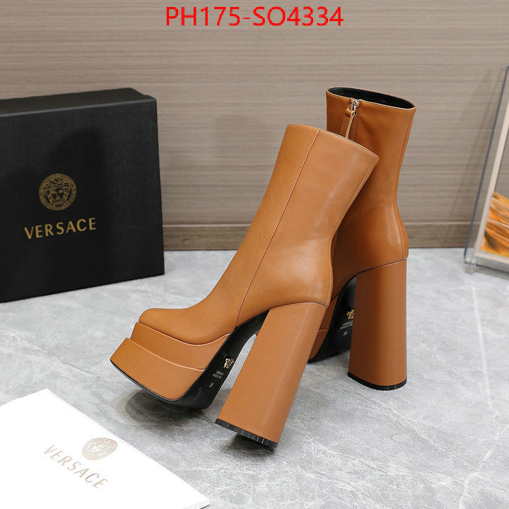 Women Shoes-Versace,mirror copy luxury , ID: SO4334,$: 175USD