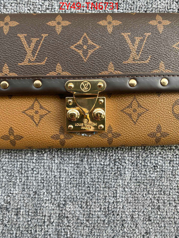 LV Bags(4A)-Wallet,ID: TN6731,$: 49USD