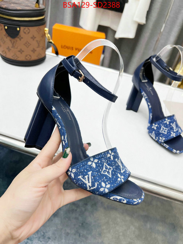 Women Shoes-LV,fake designer , ID: SD2388,$: 129USD