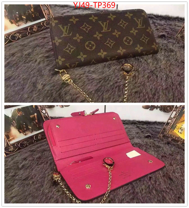 LV Bags(4A)-Wallet,ID: TP369,$: 49USD