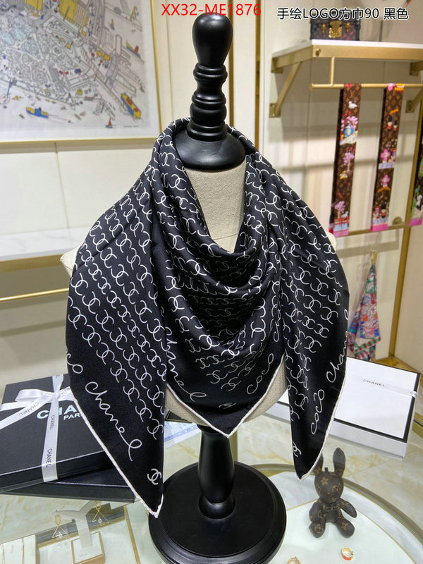 Scarf-Chanel,high quality 1:1 replica , ID: ME1876,$: 32USD