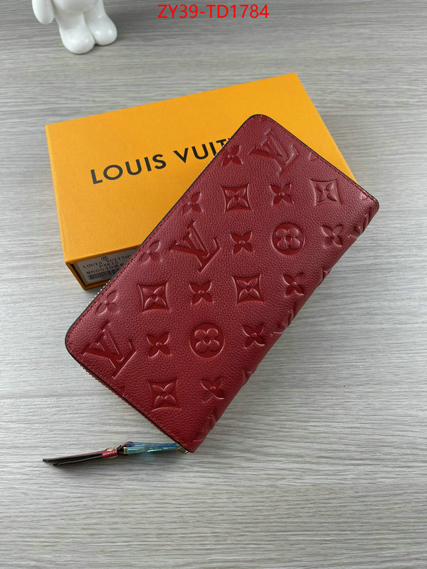 LV Bags(4A)-Wallet,ID: TD1784,$: 39USD