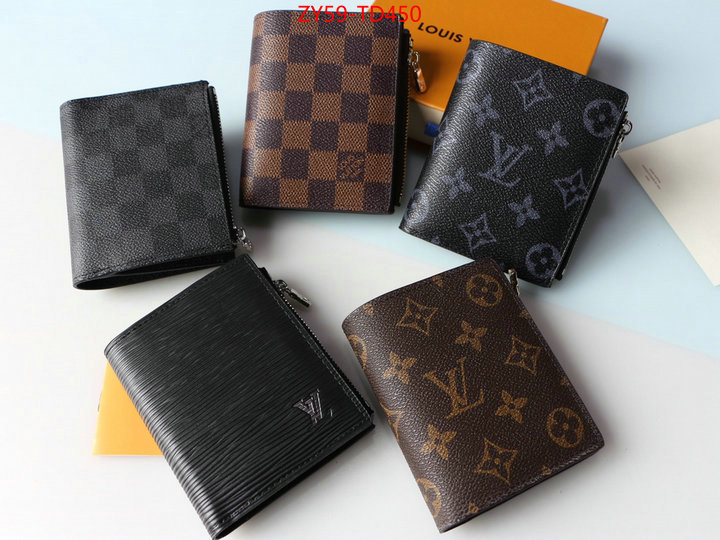 LV Bags(4A)-Wallet,ID: TD450,$: 59USD