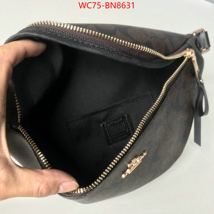 Coach Bags(4A)-Belt Bag-Chest Bag--,can i buy replica ,ID: BN8631,$: 75USD
