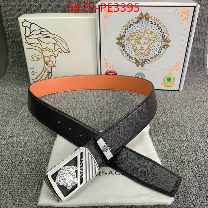 Belts-Versace,top 1:1 replica , ID: PE3395,$: 75USD