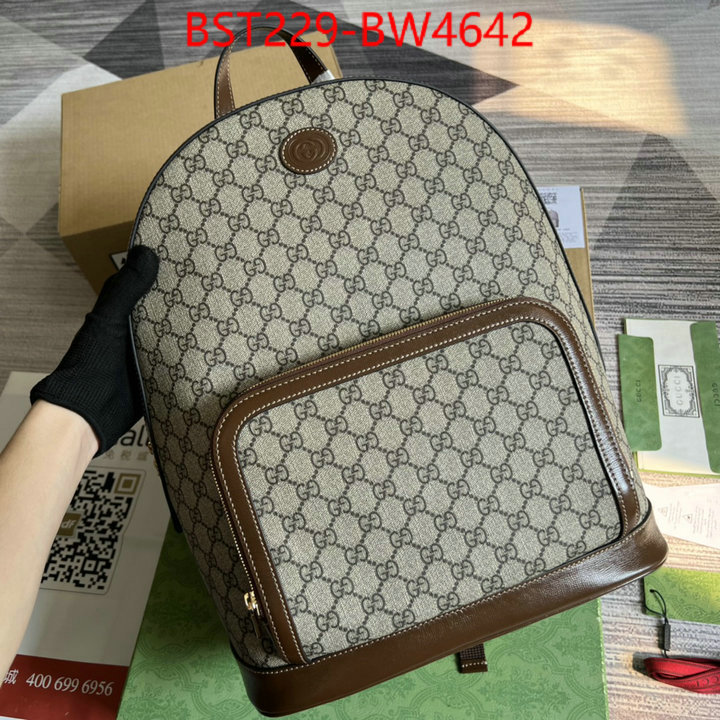 Gucci Bags(TOP)-Backpack-,for sale online ,ID: BW4642,$: 229USD