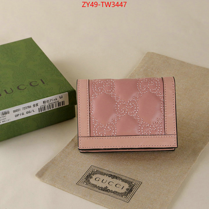 Gucci Bags(4A)-Wallet-,luxury 7 star replica ,ID: TW3447,$: 49USD