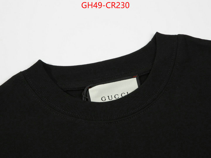 Clothing-Gucci,top perfect fake , ID: CR230,$: 49USD