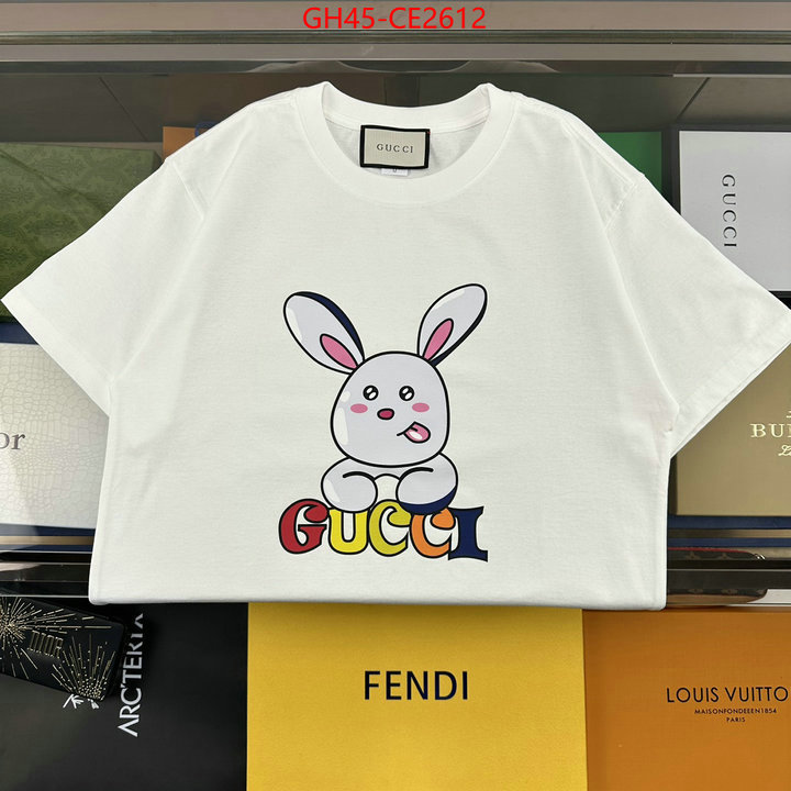 Clothing-Gucci,replica online , ID: CE2612,$: 45USD