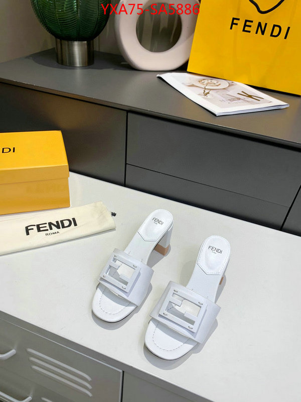 Women Shoes-Fendi,where should i buy to receive , ID: SA5886,$: 75USD